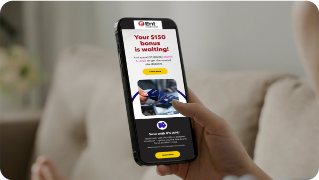 ENT email on mobile phone