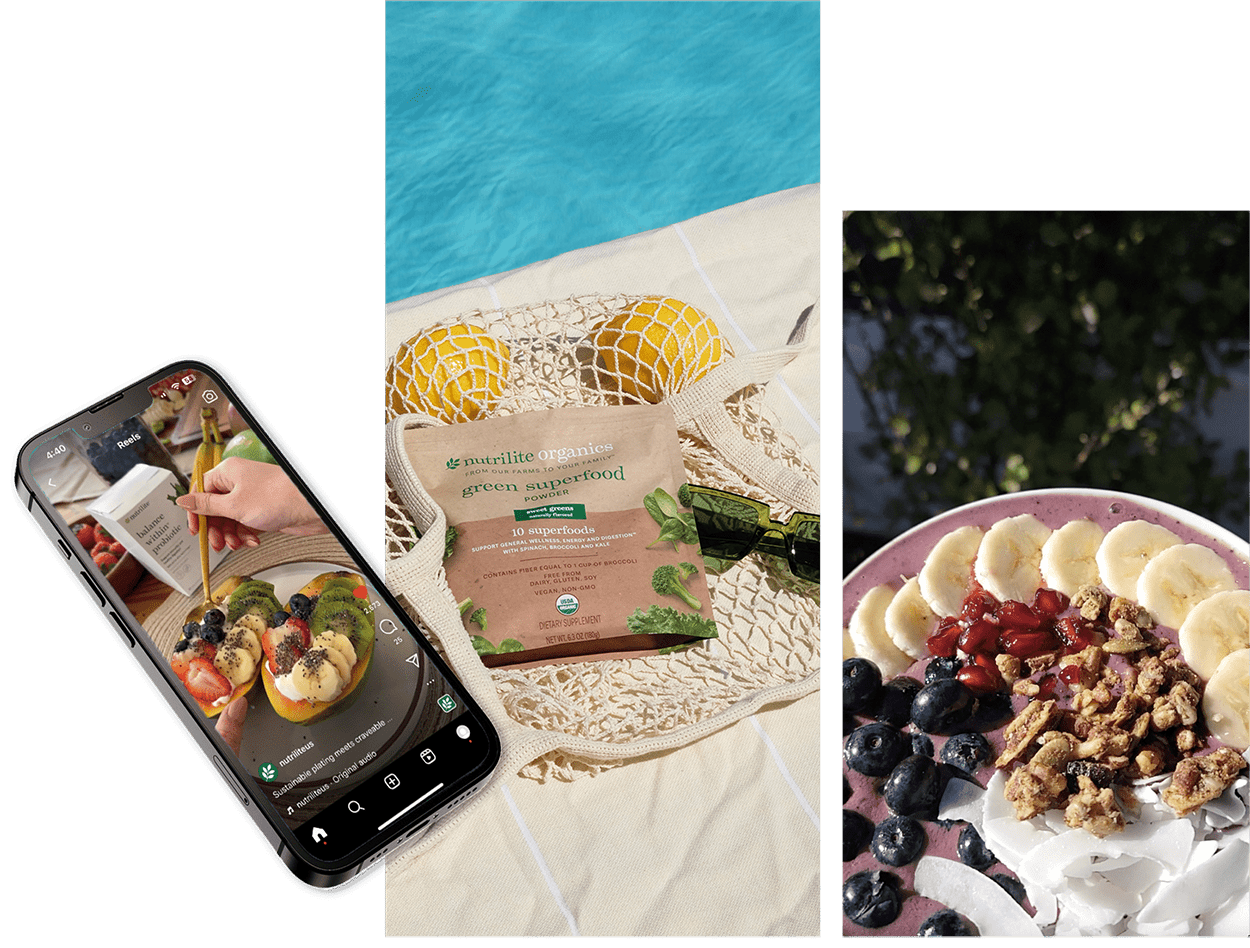 Photo shoot brings wellness-centered rebrand to life example