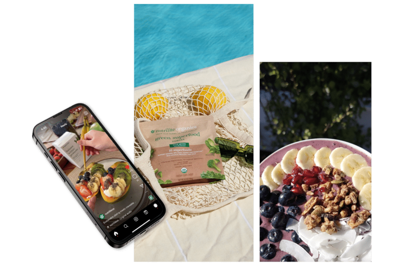 Photo shoot brings wellness-centered rebrand to life example